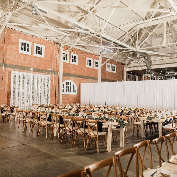 Rustic hall event venue
