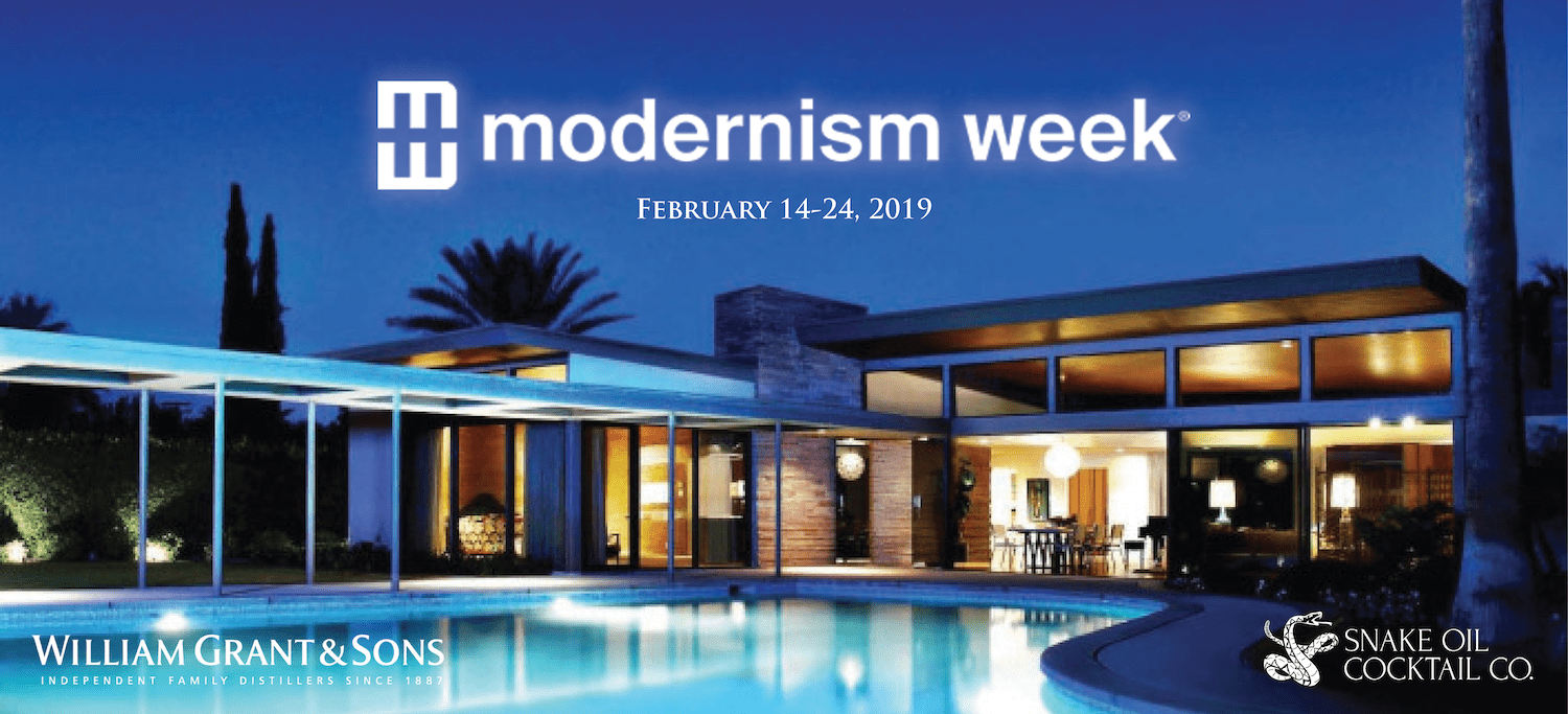 modernism week - event recap | snake oil cocktail co.
